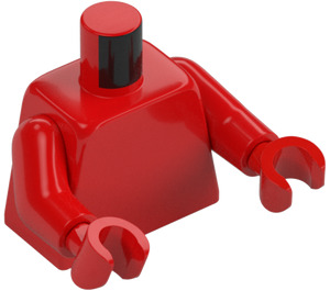 LEGO Rood Torso met Armen en Handen (73403 / 76382)