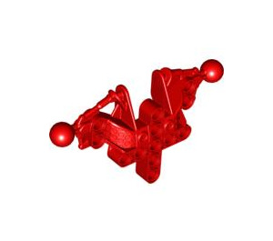 LEGO rouge Torse avec Épaule Joints (53545)