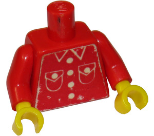 LEGO Red Town Torso (973)