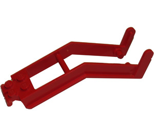 LEGO Red Tractor Chassis Excavator Arm, Large