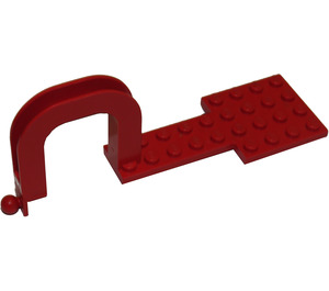 LEGO Red Trailer Base
