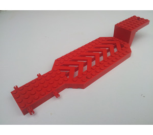 LEGO Red Trailer Chassis 8 x 32 x 3 (30620)