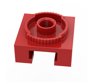 LEGO rouge Turntable Base 4 x 4 Jambes (30516)