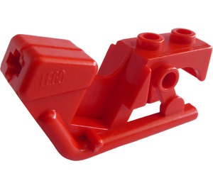 LEGO Red Vintage Motorcycle Frame & Body