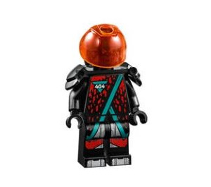 LEGO rot Visier, 404 Minifigur