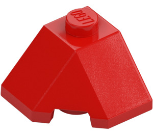 LEGO Rosso Cuneo 2 x 2 (45°) Angolo (13548)