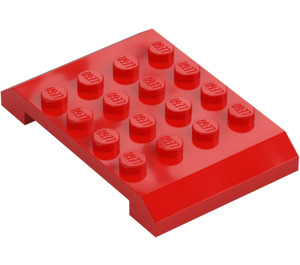 LEGO Red Wedge 4 x 6 x 0.7 Double (32739)