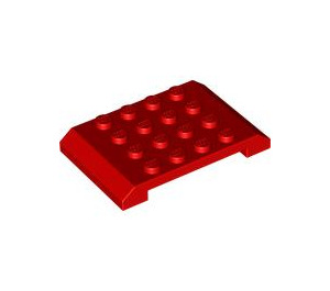 LEGO Red Wedge 4 x 6 x 0.7 Double (32739)