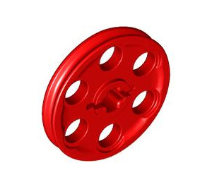 LEGO Red Wedge Belt Wheel (4185 / 49750)