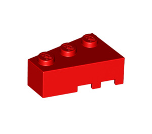 LEGO rouge Coin Brique 3 x 2 La gauche (6565)