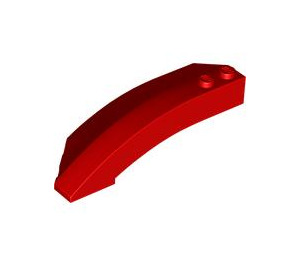 LEGO Red Wedge Curved 3 x 8 x 2 Right (41749 / 42019)