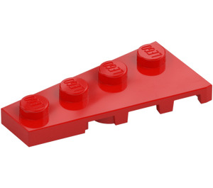 LEGO Rot Keil Platte 2 x 4 Flügel Links (41770)