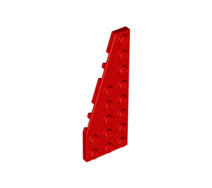 LEGO Rood Wig Plaat 3 x 8 Vleugel Links (50305)