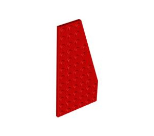 LEGO Red Wedge Plate 6 x 12 Wing Right (30356)