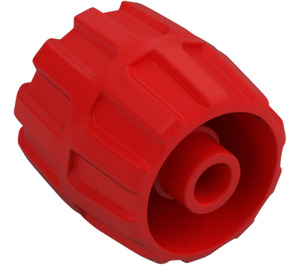 LEGO Red Wheel Hard-Plastic Small (6118)