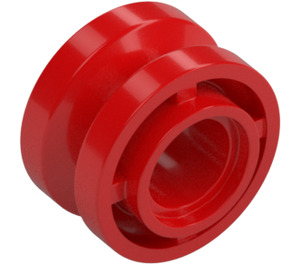 LEGO Red Wheel Rim Ø11.2 x 8 with Centre Groove (42610)