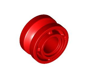 LEGO Red Wheel Rim Ø11.2 x 8 with Centre Groove (42610)