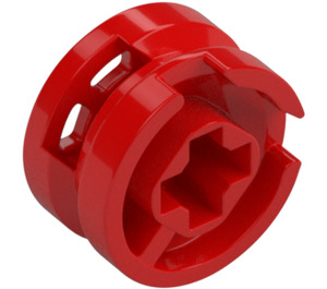 LEGO Rood Wiel Rand Ø11 x 6 met 8 Spaken (93593)