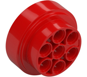 LEGO Red Wheel Rim Ø31.4 x 16 (60208)