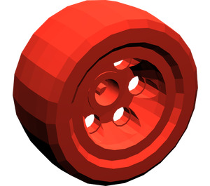LEGO Red Wheel Technic 30,4 X 14 (32146)