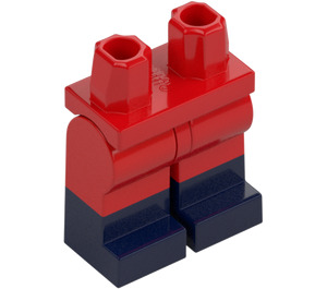 LEGO Red Wildlife Photographer Minifigure Hips and Legs (3815 / 21019)