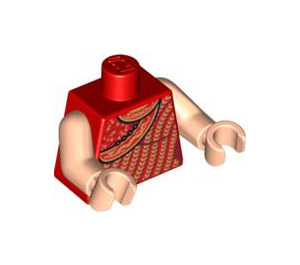 LEGO Red Willie Scott Torso (973 / 76382)