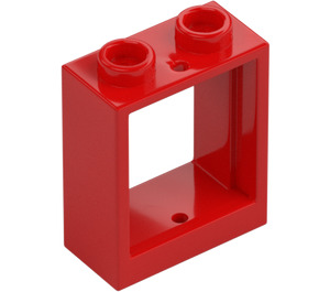 LEGO Červená Rám okna 1 x 2 x 2 (60592 / 79128)