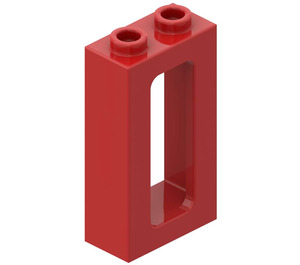 LEGO rouge Fenêtre Cadre 1 x 2 x 3 (3233 / 4035)