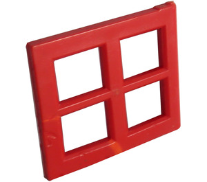 LEGO rouge Fenêtre Pane 2 x 4 x 3  (4133)
