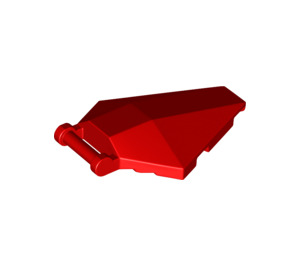 LEGO rot Windschutzscheibe 4 x 5 mit Griff (27262 / 35043)