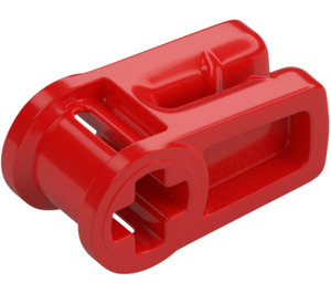 LEGO Red Wire Clip with Cross Hole (49283)