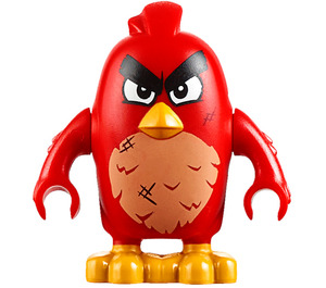 LEGO Red with Furious Face Minifigure