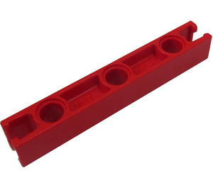 LEGO rouge Znap Faisceau 3 des trous (32203)