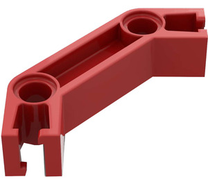 LEGO Red Znap Beam Angle 2 Holes (32242)