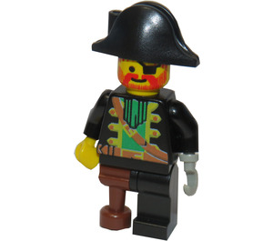 LEGO Redbeard con Plano Bicorne Minifigura