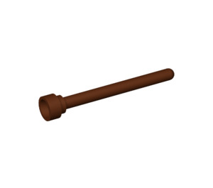 LEGO Reddish Brown Antenna 1 x 4 with Rounded Top (3957 / 30064)