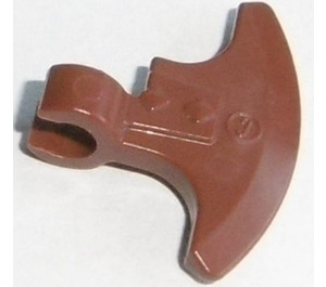 LEGO Reddish Brown Axe Head (53454 / 65042)