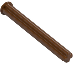 LEGO Reddish Brown Axle 5 with End Stop (15462)