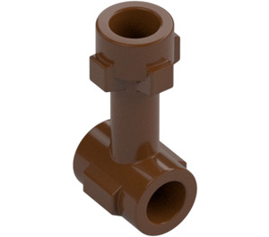 LEGO Reddish Brown Bar 1 with Top Stud and Two Side Studs (92690)