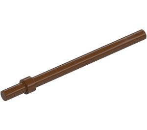 LEGO Reddish Brown Bar 6 with Thick Stop (28921 / 63965)