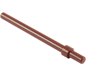 LEGO Reddish Brown Bar 6 with Thick Stop (28921 / 63965)