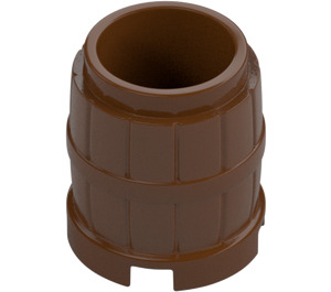 LEGO Reddish Brown Barrel 2 x 2 x 1.7 (2489 / 26170)