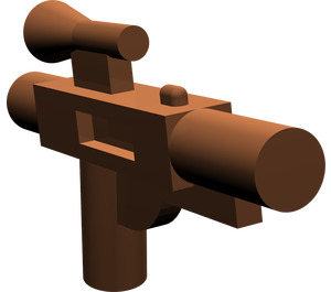 LEGO Reddish Brown Blaster Gun - Short  (58247)