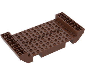 LEGO Brun rougeâtre Boat Base 8 x 16 (2560)