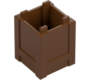 LEGO Reddish Brown Box 2 x 2 x 2 Crate (61780)