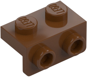 LEGO Brun Rougeâtre Support 1 x 2 - 1 x 2 (99781)