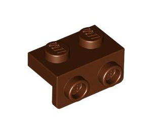 LEGO Reddish Brown Bracket 1 x 2 - 1 x 2 (99781)