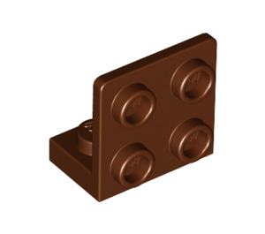 LEGO Rötlich-braun Halterung 1 x 2 - 2 x 2 Oben (99207)