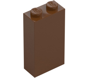 LEGO Roodachtig bruin Steen 1 x 2 x 3 (22886)