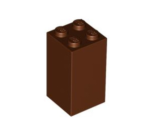 LEGO Brun rougeâtre Brique 2 x 2 x 3 (30145)
